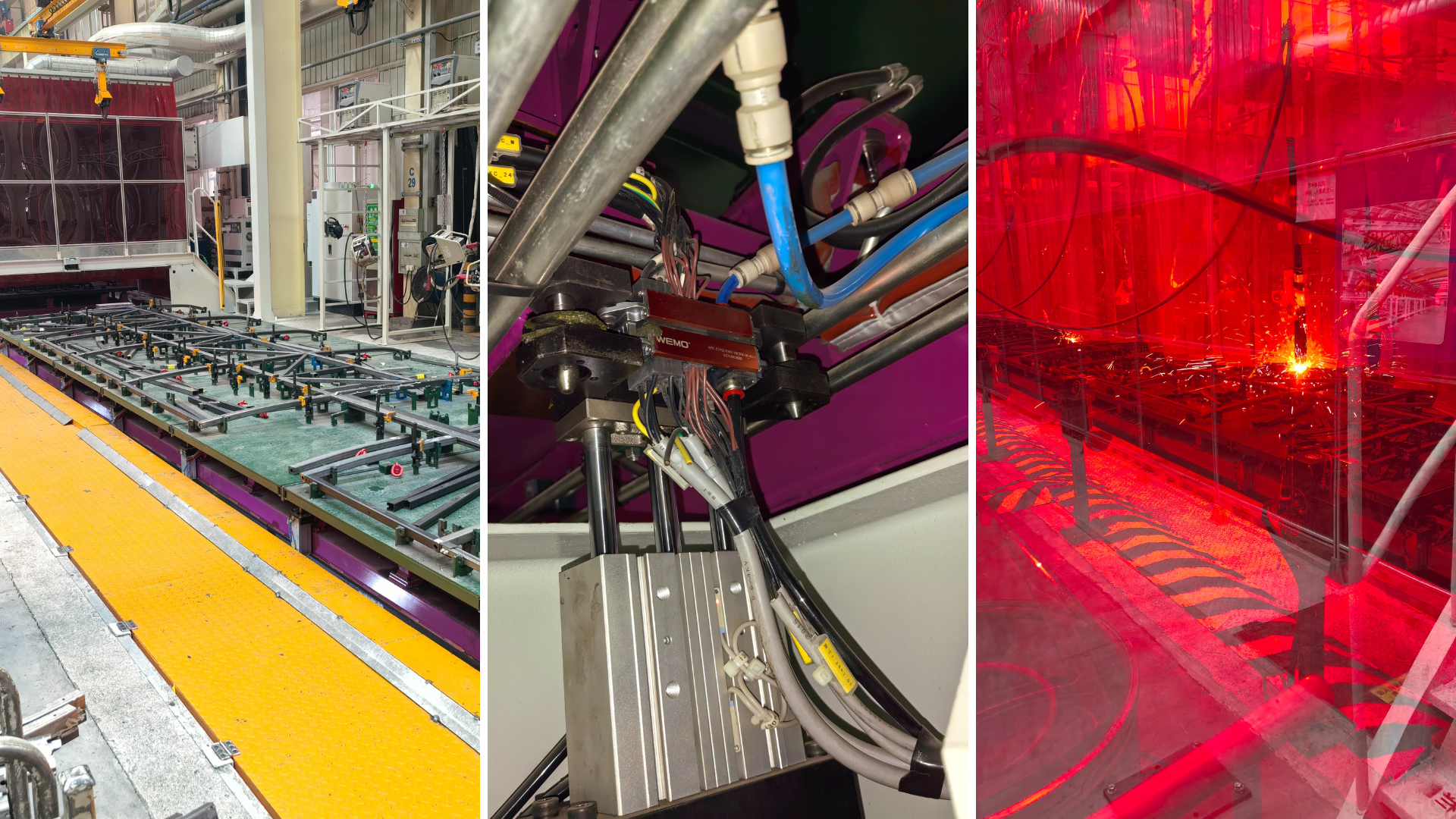 Hot-plug enabled pallet system for modular welding stations