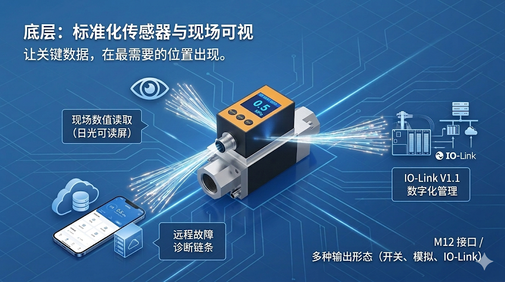 标准化传感器与现场可视配图