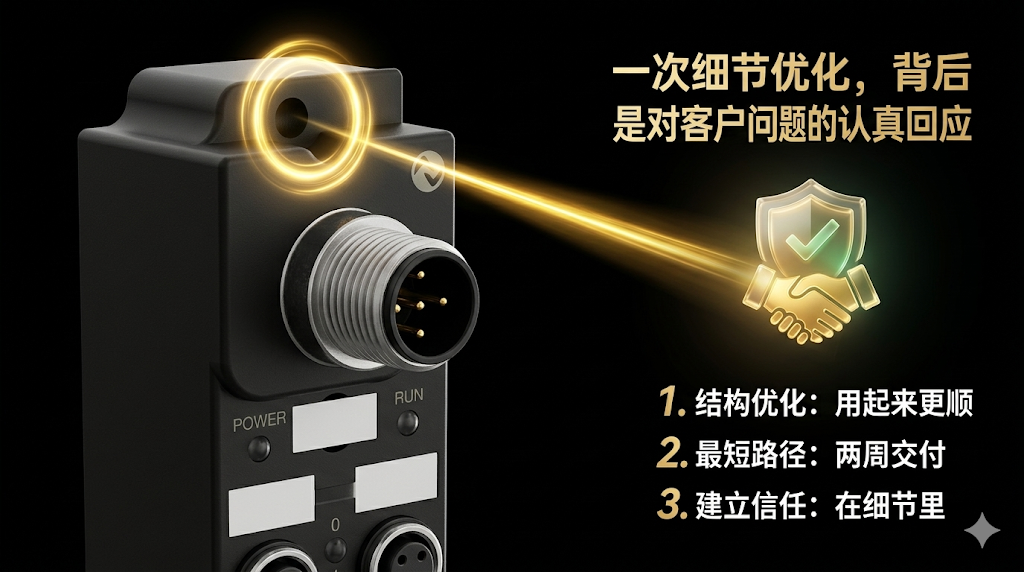 客户问题回应示意图