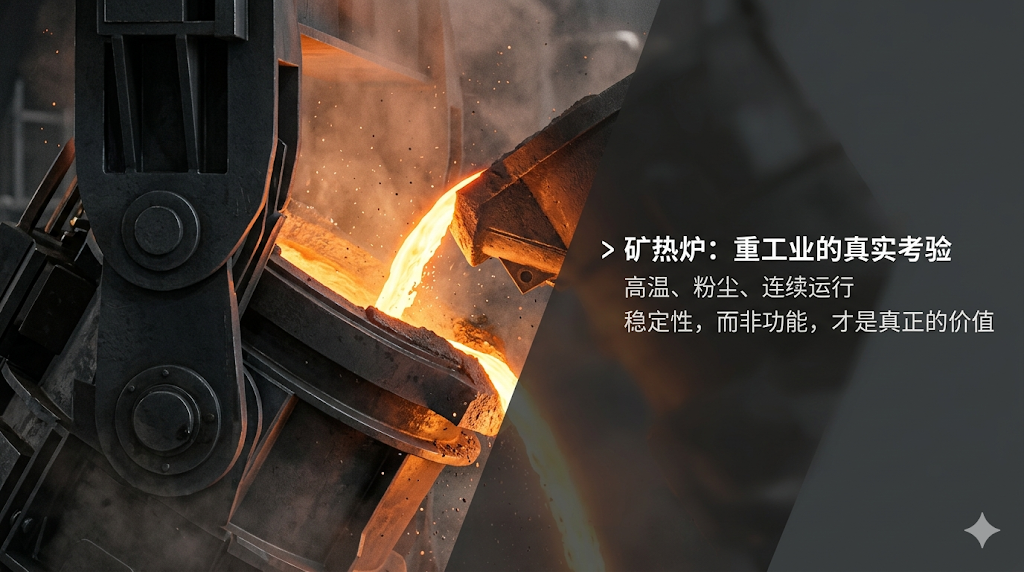 矿热炉自动化场景示意图