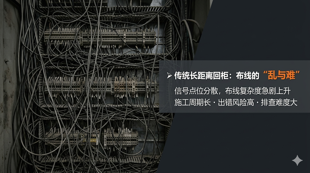 矿热炉外围系统点位分散示意图