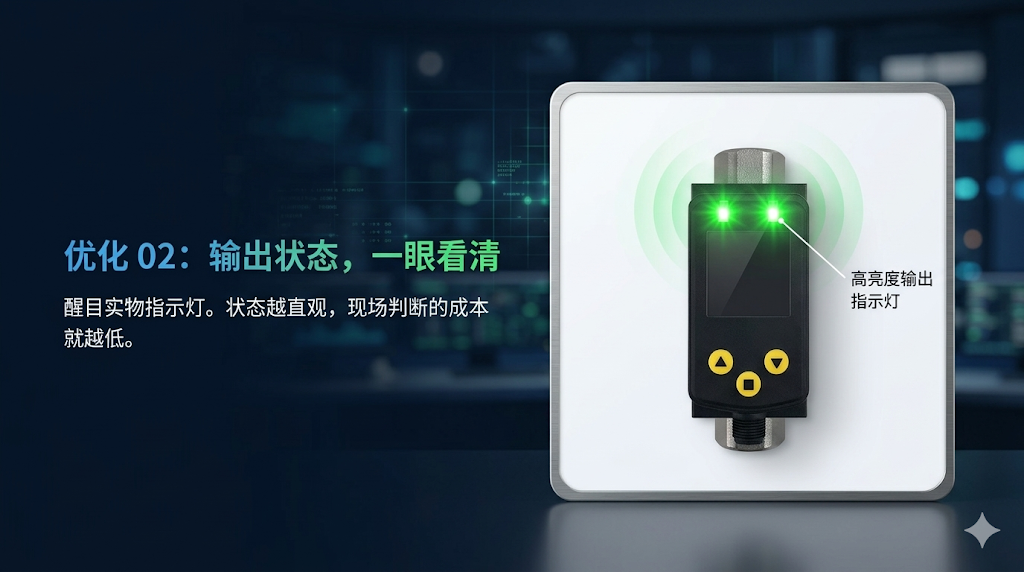 输出状态显示优化