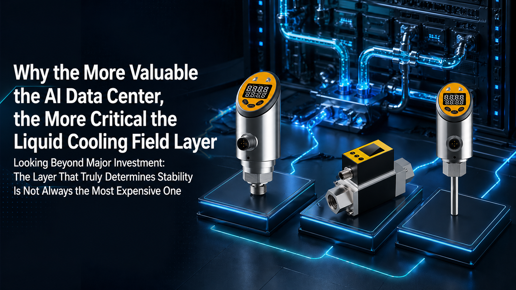 The more valuable the AI data center, the more critical the liquid cooling field layer