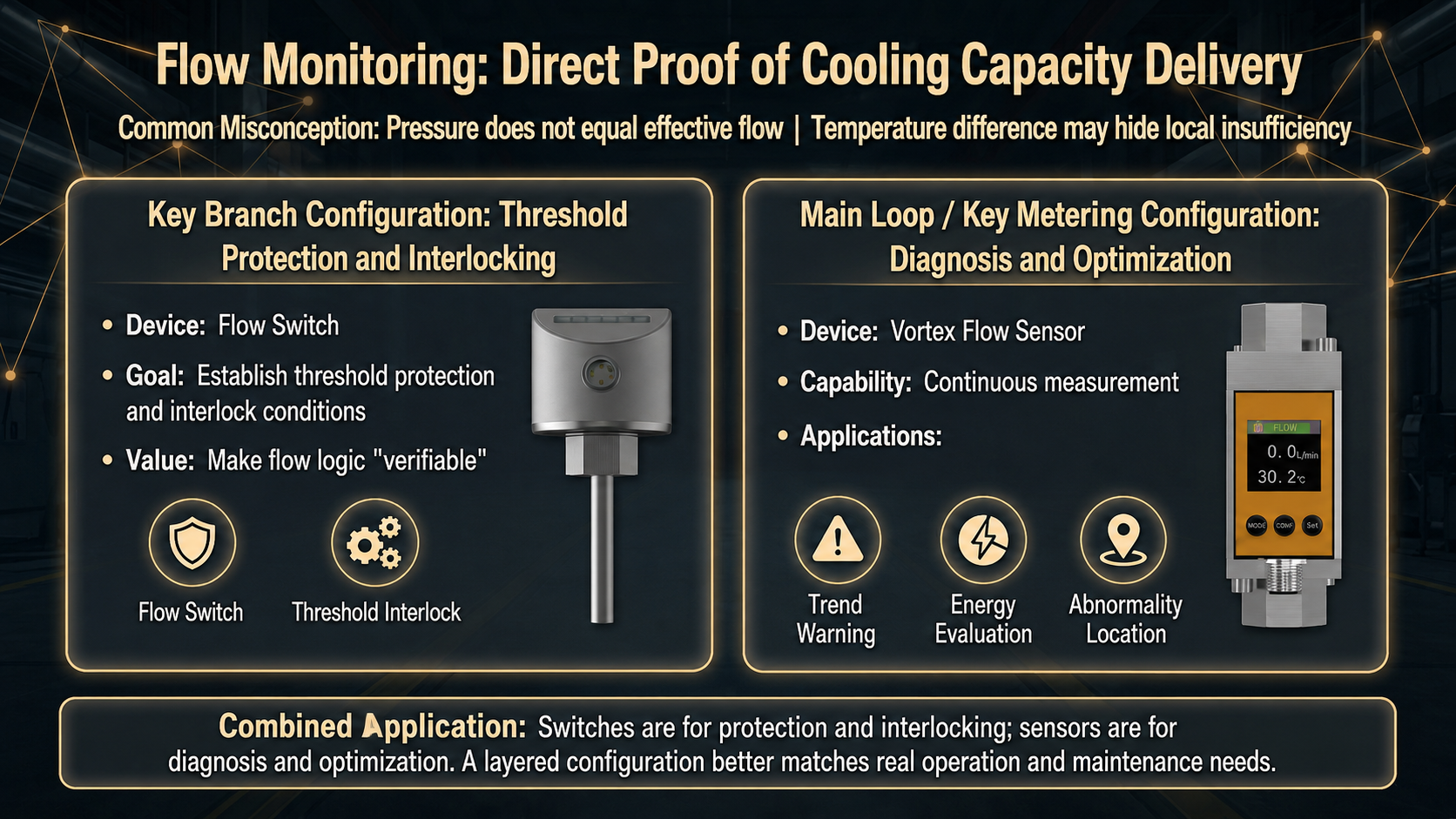 Flow monitoring in CDU liquid cooling loop