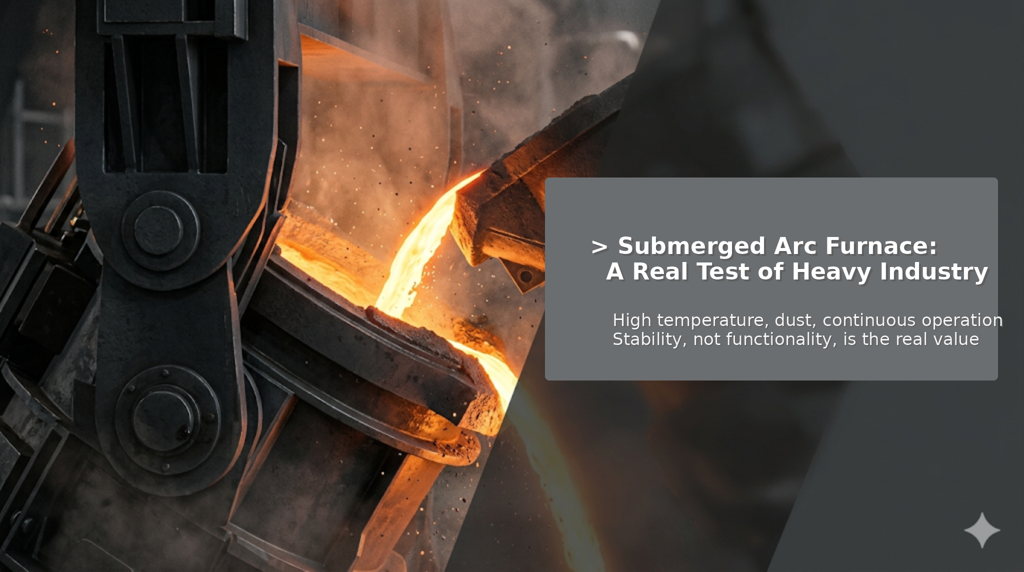 Submerged Arc Furnace Automation Scenario